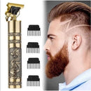 Maquininha para cortar Cabelo, Barba e Pelos - Gold Dragon